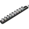 Wera belt b 4 zyklop doppen set dopsleutel (zwart zilver, 9-delig, met 3 8 -aandrijving)