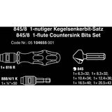 Wera 845 8 verzink bit-set, 8‑delig bitset (zwart groen) - afbeelding 5