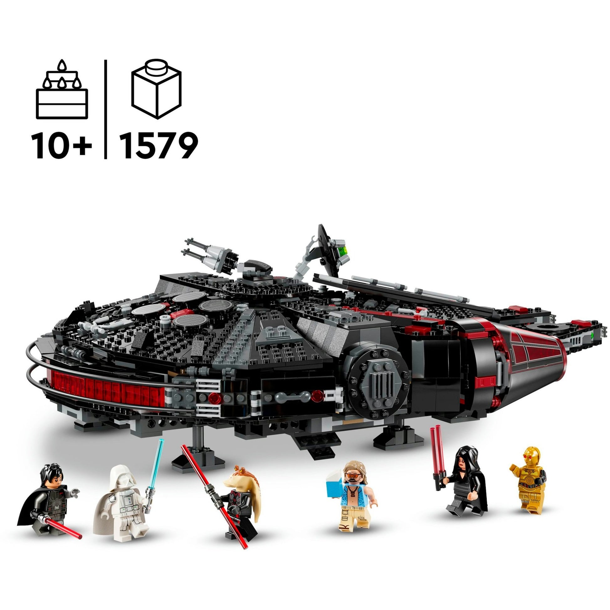 Lego star wars - dark falcon constructiespeelgoed (75389)