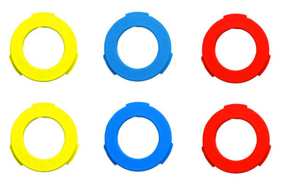 Magura Cover-kit voor remklauw blauw rood geel 6st. 2701239