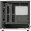 Fractal design north xl midi tower behuizing (wit houtkleur | 2x usb-a | 1x usb-c | tempered glass)