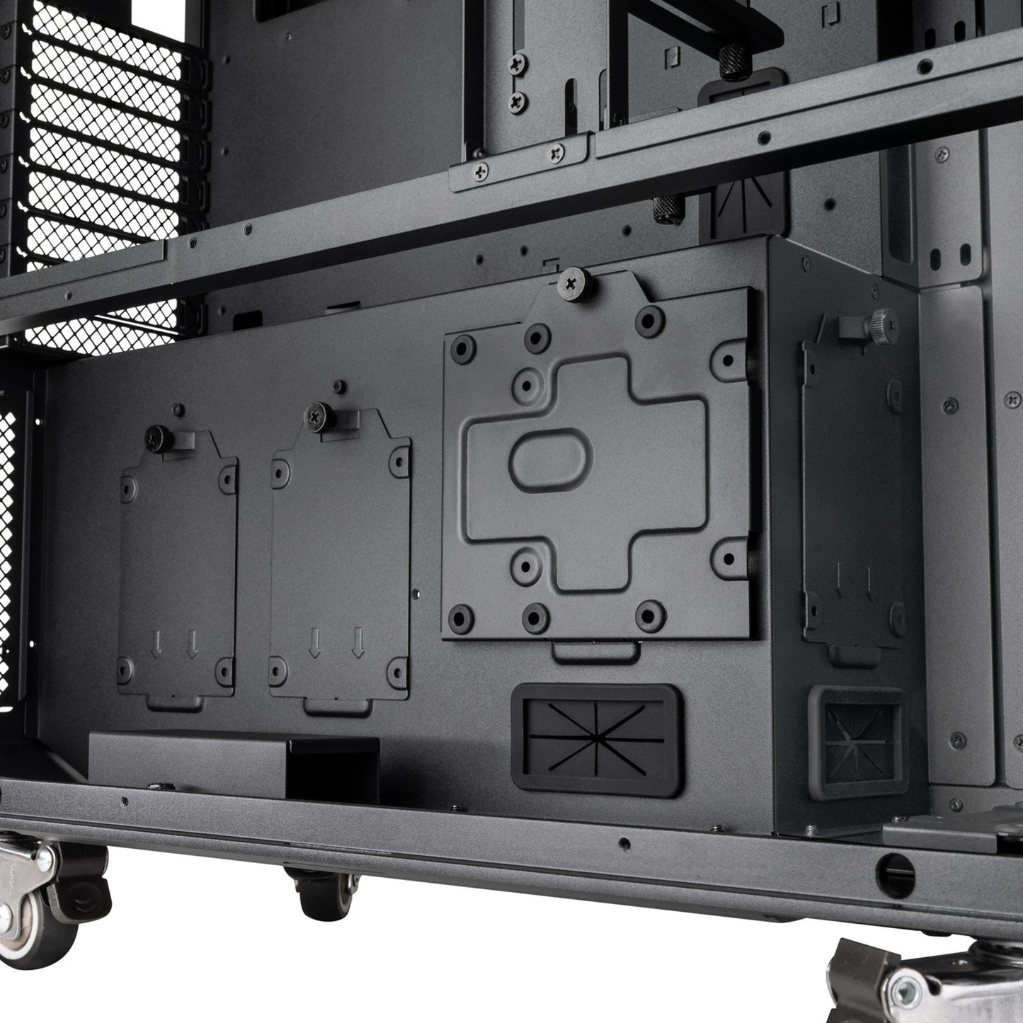 Silverstone alta t1 big tower behuizing (zwart | 2x usb-a | 2x usb-c)