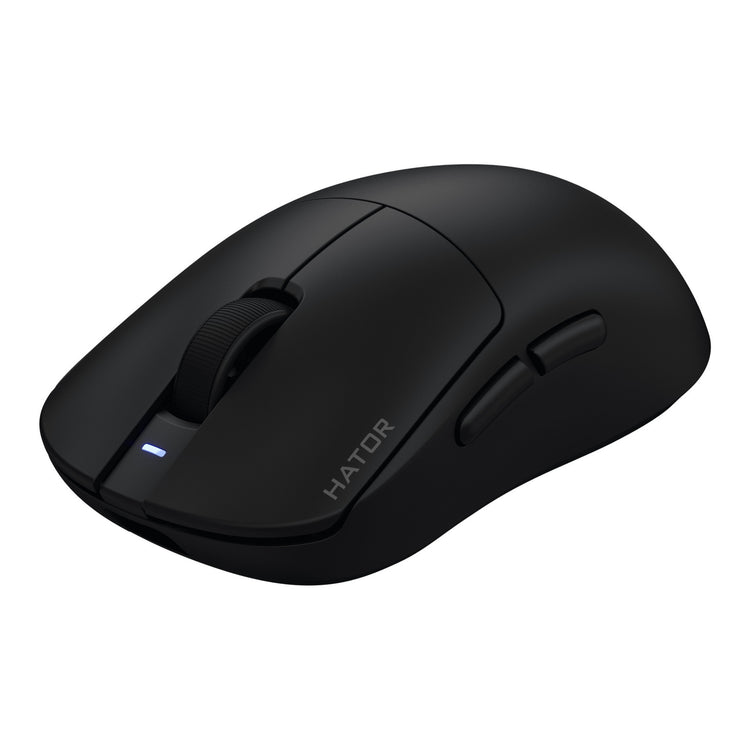 Hator quasar 3s ultima 8k wireless gaming muis (zwart, 30 000 dpi, 2.4 ghz bluetooth usb)