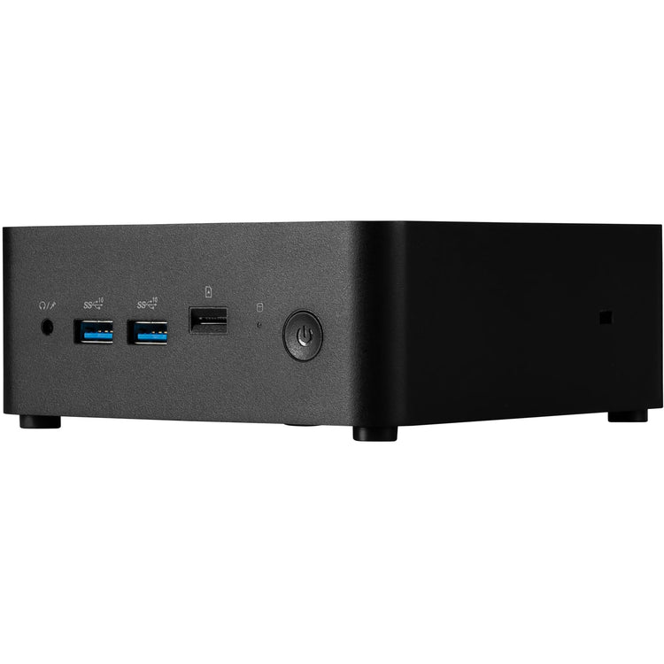 Msi cubi nuc 1mg-001eu mini-pc (zwart | core 7 150u | intel graphics | 16 gb | 1 tb ssd | epeat silver registered)