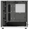 Fractal design north midi tower behuizing (wit houtkleur | 2x usb-a | 1x usb-c | tempered glass)
