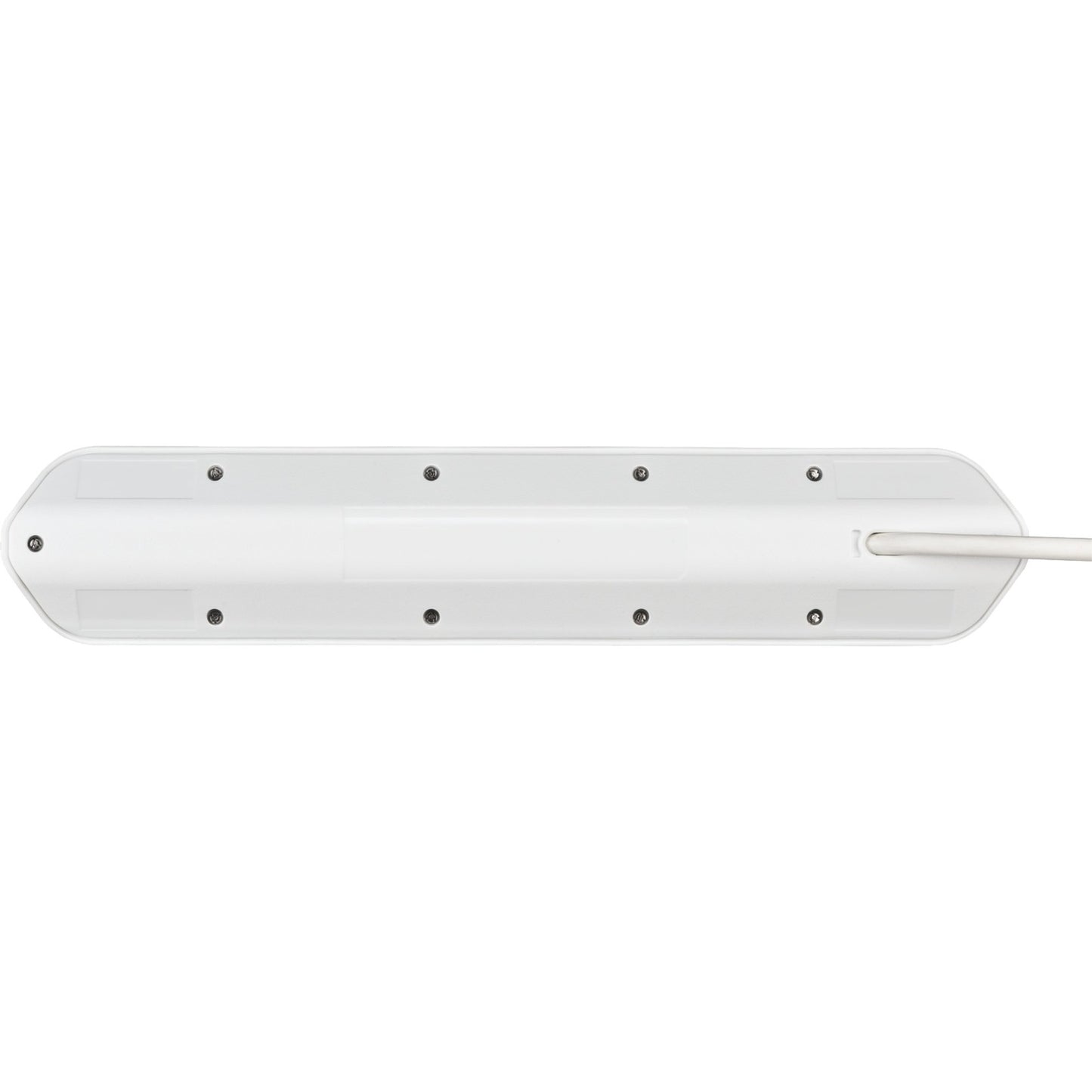 Brennenstuhl estilo hoekstopcontact 4-voudig met usb-oplaadfunctie stekkerdoos (wit roestvrij staal)
