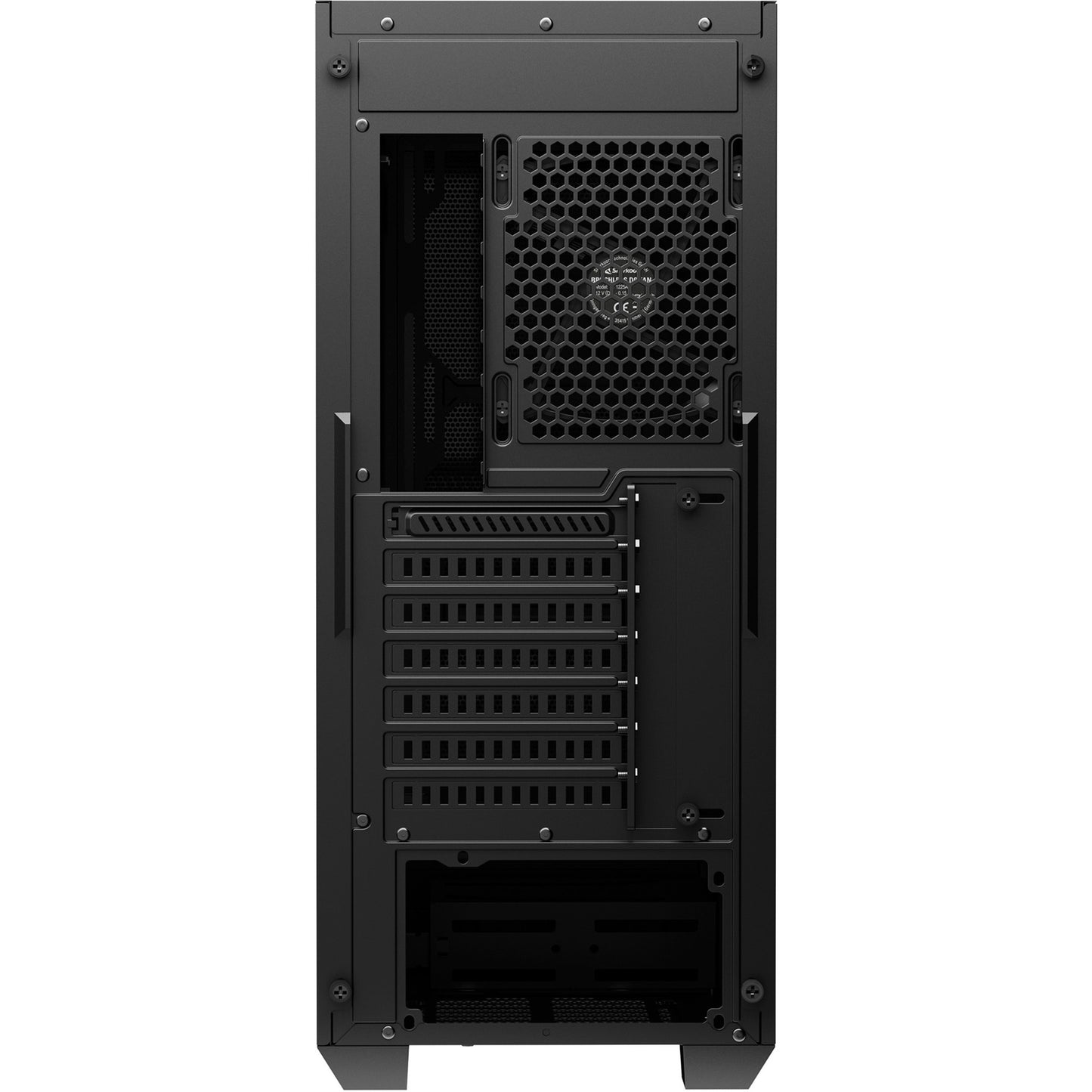 Sharkoon vs8 black midi tower behuizing (zwart | 3x usb-a)