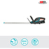 Gardena accu heggenschaar comfortcut 60 18v p4a set (grijs turquoise, 14731-20, accu inbegrepen)