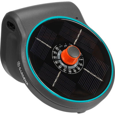 Gardena vakantiebewateringsset aquabloom set besproeiingscomputer (grijs, 13300-20, accu inbegrepen)