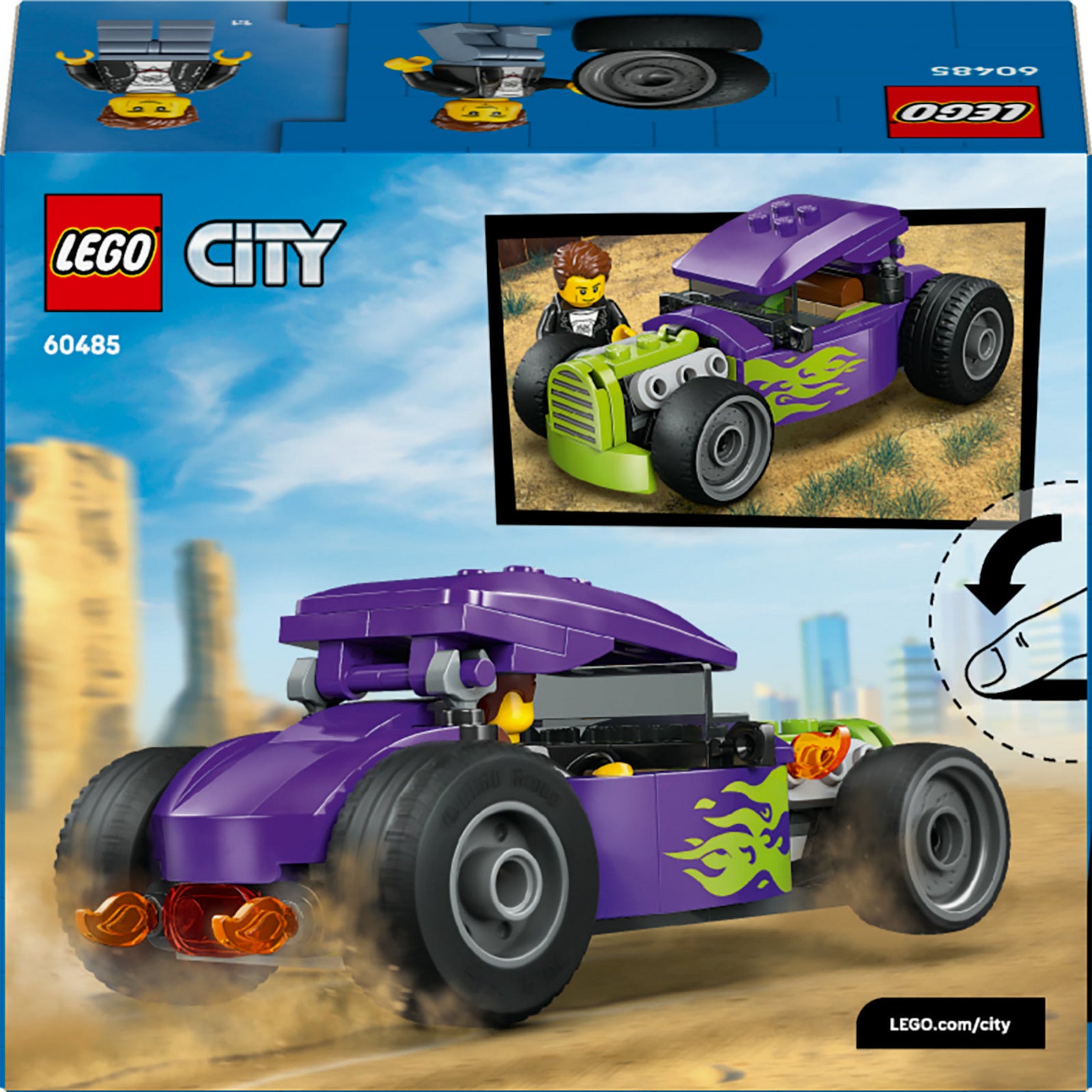 Lego city 60485 hot rod