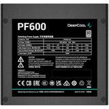 Deepcool pf600 600 watt voeding (zwart, 4x pcie) - afbeelding 4