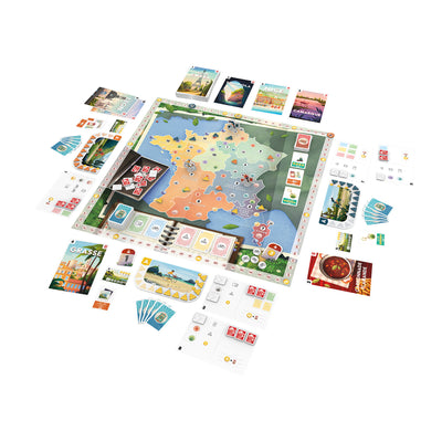 999games 999 games postcards bordspel (nederlands, 1 - 4 spelers, 45 minuten, vanaf 10 jaar)