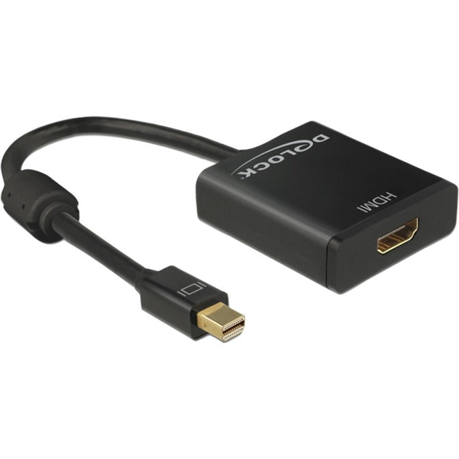 Delock mini-displayport naar hdmi adapter (zwart, 0,2 meter)