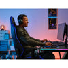 Trust gxt 709 luminus rgb-gamingbureau gaming desk (zwart)