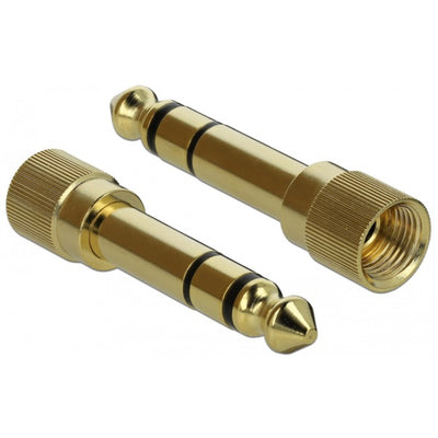 Delock stereokabel 3,5 mm 3 pin-stekker > 3,5 mm 3 pin-stekker (zwart, 5 meter)