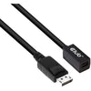 Club 3d mini-displayport naar displayport 1.4 (male) verlengkabel (zwart, 1 meter)
