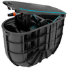 Gardena undercover slangenbox rollup m, 20 meter slanghaspel (zwart turquoise)