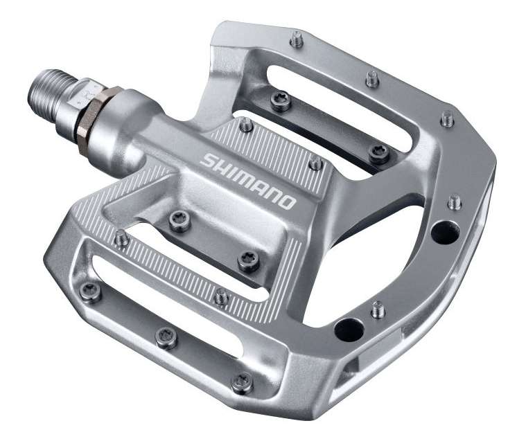 Shimano Pedaalset MTB BMX PD-GR500 platform zilver