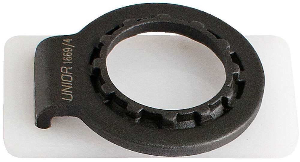 Unior bike tools 2-in-1 pocket spoke cassette lockring tool 1669 4