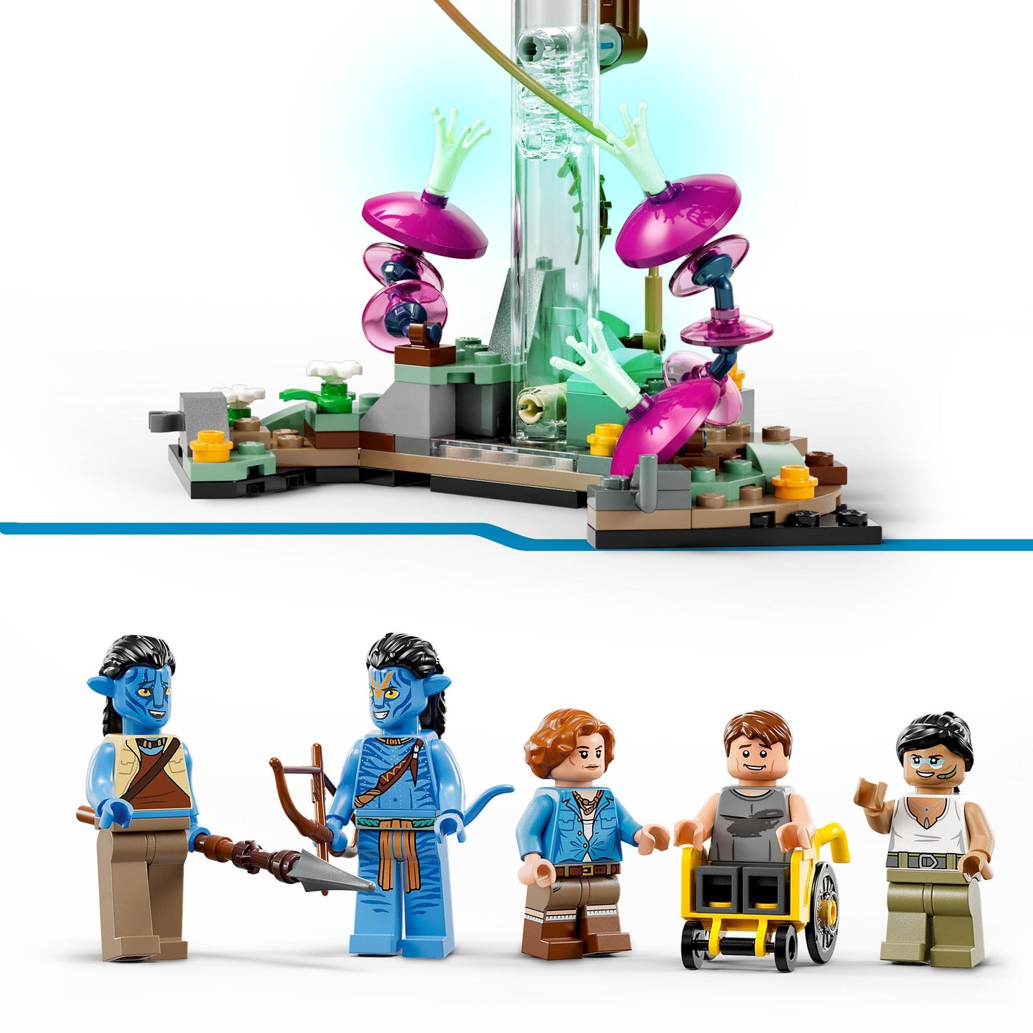 Lego avatar - zwevende bergen: site 26 rda samson constructiespeelgoed (75573)