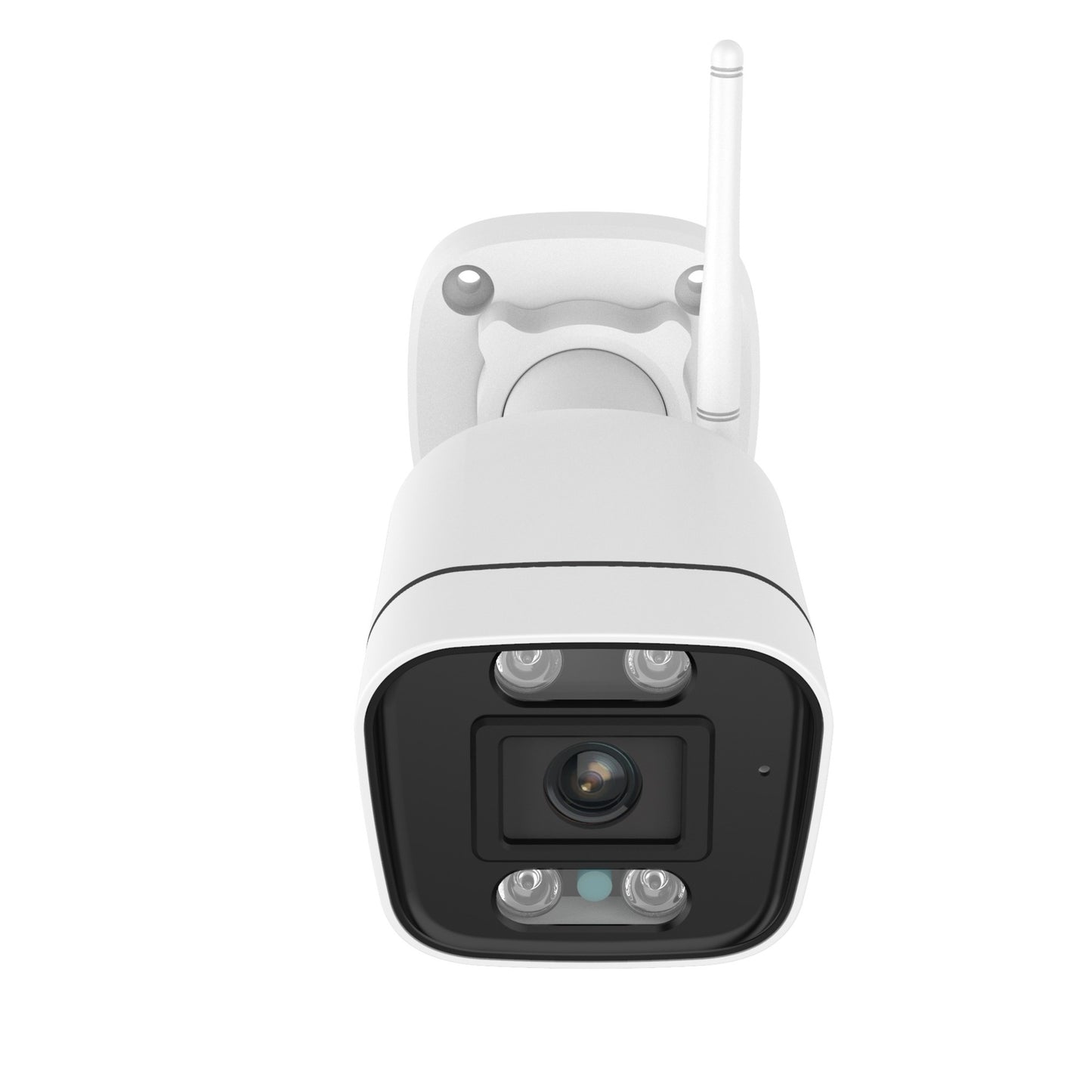 Foscam v8p, 4k 8mp dual-band wifi beveiligingscamera (wit, met geluid- en lichtalarm)