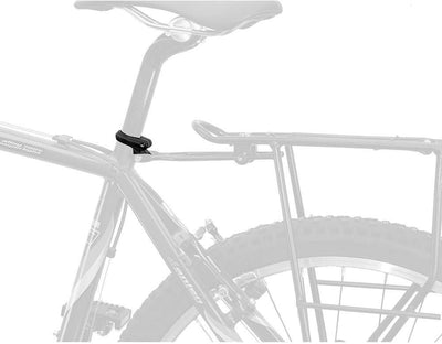 Katana seat clamp with luggage carrier fixation