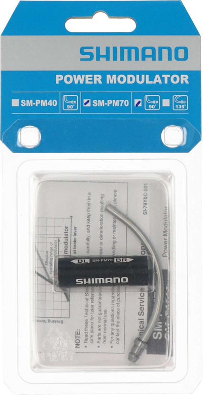 Shimano power modulator 90 graden blauw 2-delig rsmpm40lc