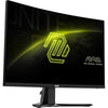 Msi mag 27cq6f 27 curved gaming monitor (zwart, 2x hdmi, displayport, 180 hz)