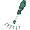 Wera kraftform kompakt 26 met etui, 7‑delig bitset (zwart groen)