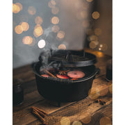 The windmill dutch oven 4,5 qt kookpan (zwart, ø 25.5 cm | 3.8 liter) - afbeelding 4
