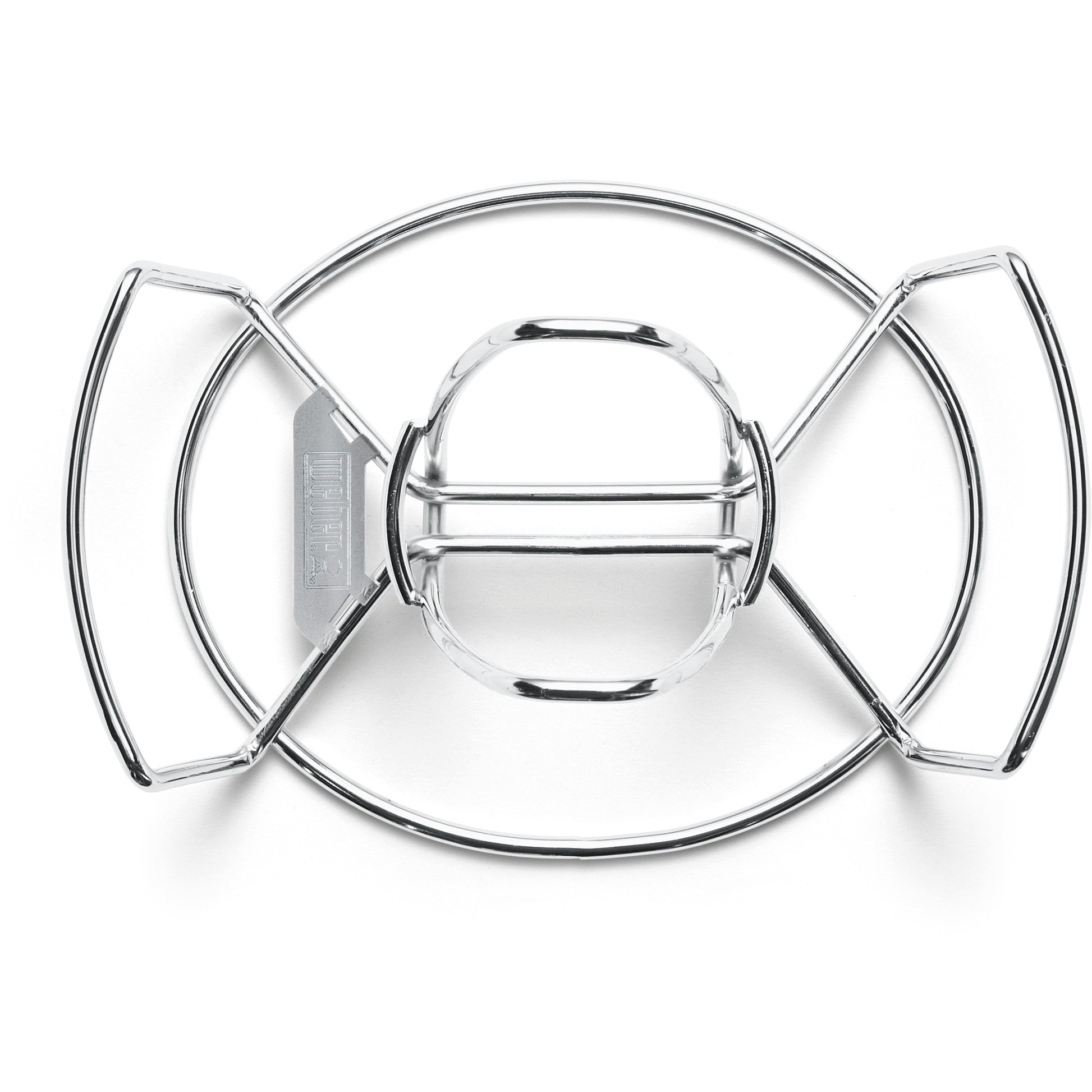 Weber gevogeltestomer gevogeltehouder (zilver)