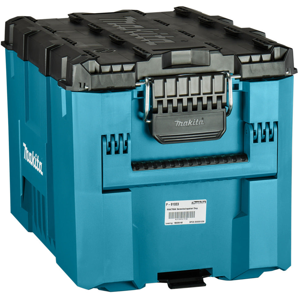 Makita maktrak gereedschapskist extensie extra large (blauw zwart)