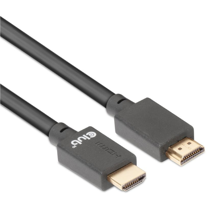 Club 3d gecertificeerde ultra high speed hdmi 2.1 kabel (zwart, 5 meter, 8k)