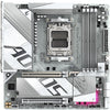 Gigabyte b850m aorus elite wifi6e ice socket am5 moederbord (zilver wit, raid, 2,5gb-lan, wi-fi 6e, bt, sound, µatx)