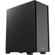 Montech air 1000 silent midi tower behuizing (zwart | 3x usb-a)