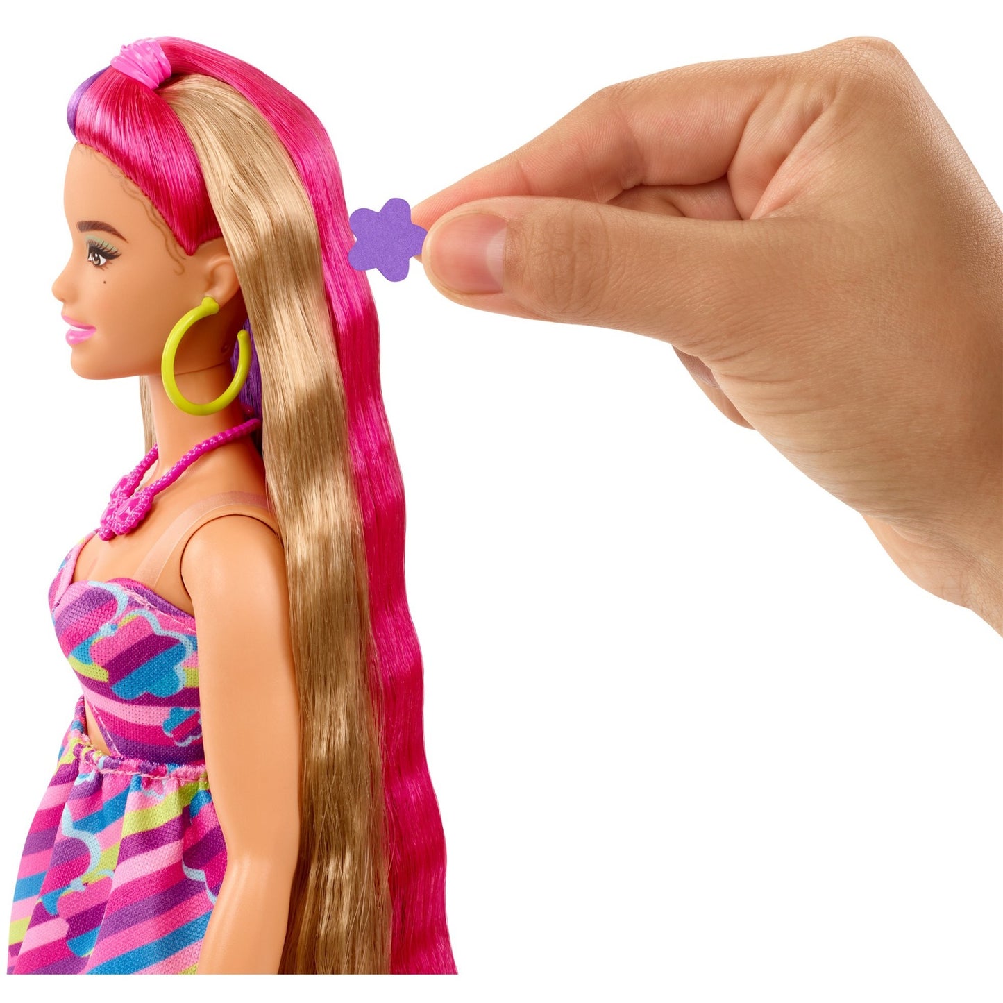 Barbie totally hair pop