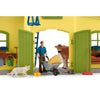 Schleich farm world - grote stal, geel speelfiguur