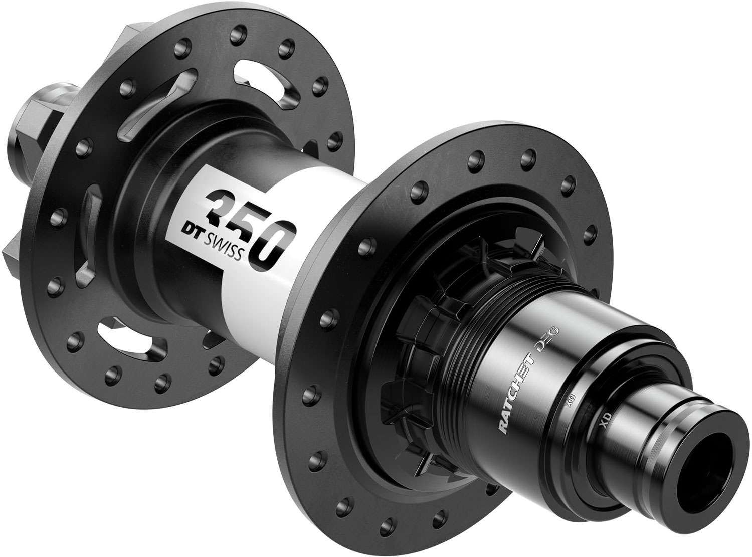 Dt swiss 350 classic deg72 mtb 6-bolt 12x148mm rear hub