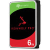 Seagate ironwolf pro 6 tb harde schijf (st6000nt001, sata 600, 24 7)