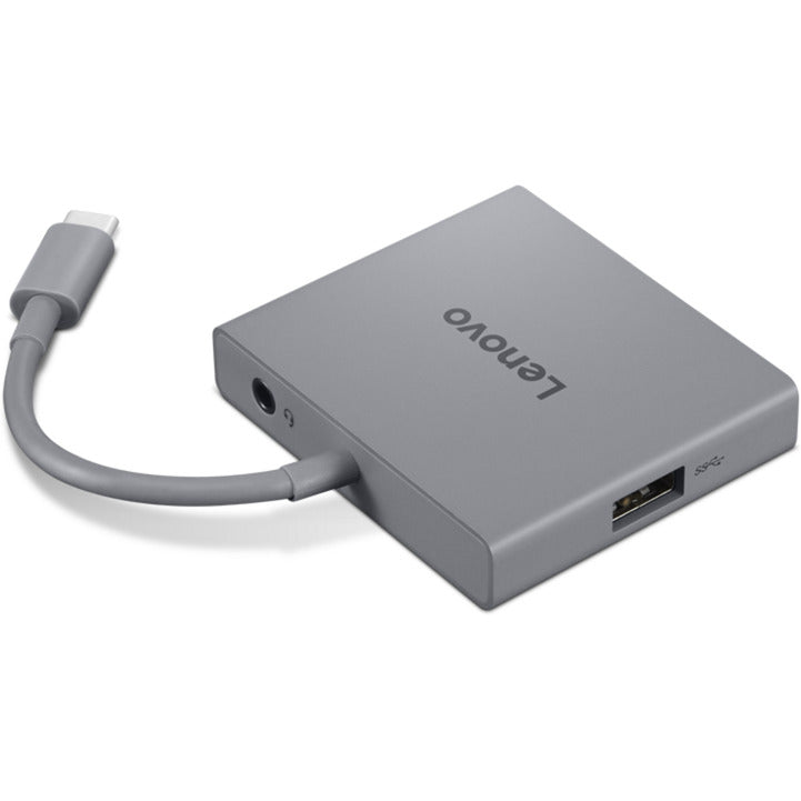 Lenovo usb-c 4 in 1 hub gen2 usb-hub (grijs)