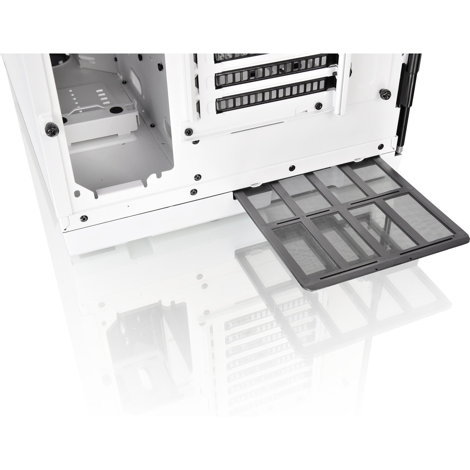 Thermaltake view 51 tg snow argb edition midi tower behuizing (wit | 4x usb-a | 1x usb-c | rgb | window)