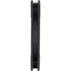 Silverstone air slimmer 120 argb case fan (zwart, 120 x 120 x 15 mm, pwm)
