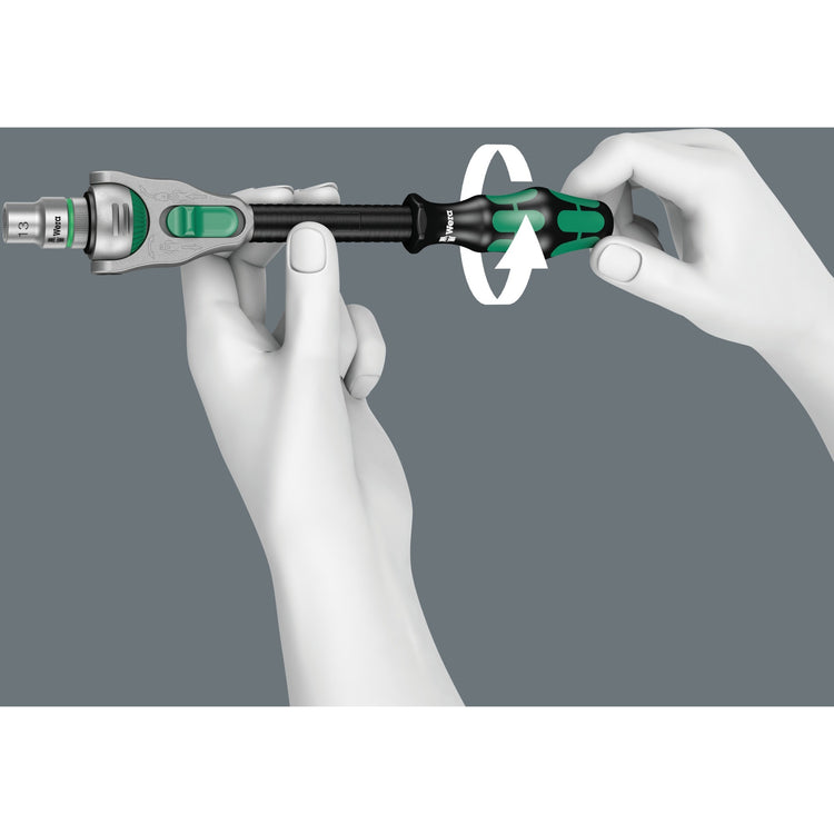 Wera 8100 sa 2 zyklop speed ratel- en doppenset, 1 4 -aandrijving, metrisch, 42 -delig - 1 stuk(s) - 05003533001