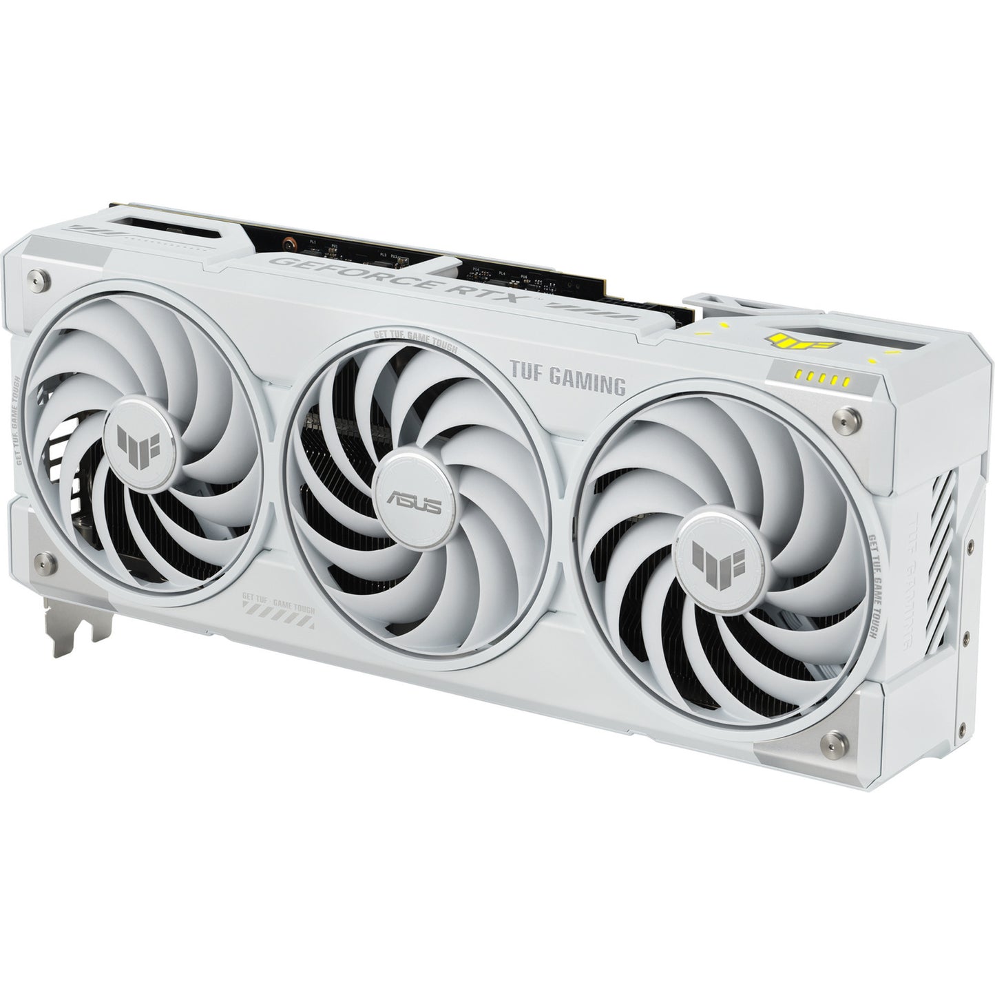 Asus tuf gaming geforce rtx 5070 ti oc white grafische kaart (wit, 3x displayport, 2x hdmi, dlss 4)