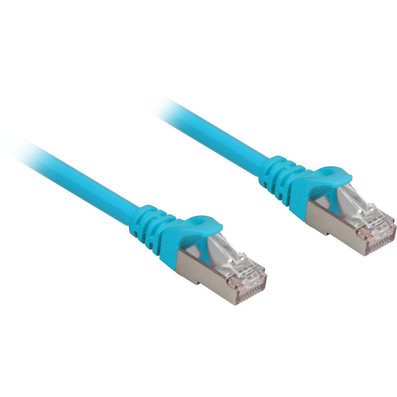 Sharkoon patchkabel sftp, rj-45 met cat.6a (blauw, 2 meter, halogeenvrij)