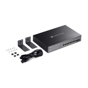 Tp-link omada sg2210mp jetstream 10-poorts gigabit smart-switch (zwart, 8x poe+, 2x gigabit sfp) - afbeelding 4