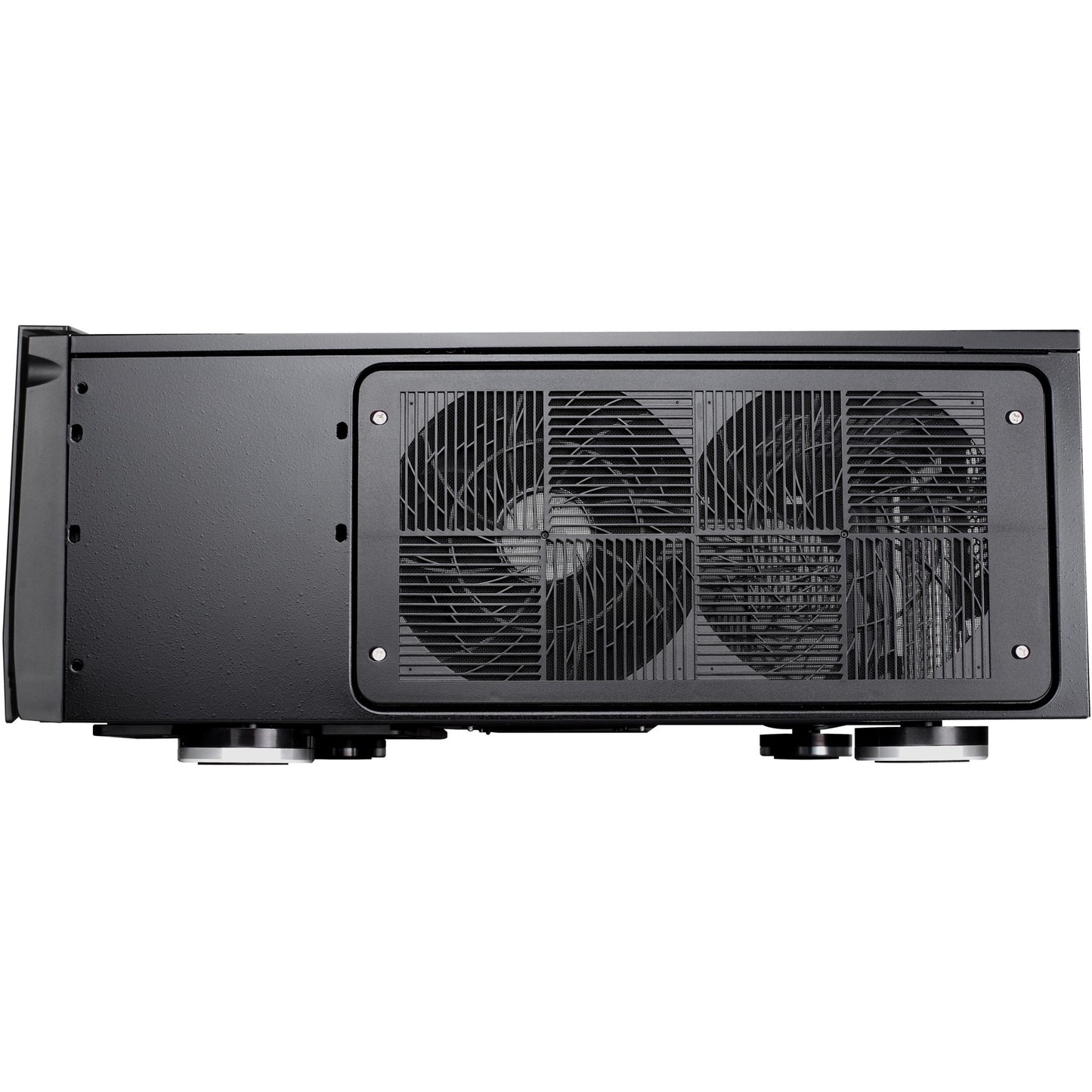 Silverstone sst-gd07b-c htpc behuizing (zwart | 1x usb-a | 1x usb-c)