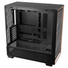 Antec flux midi tower behuizing (zwart | 2x usb-a | 1x usb-c | tempered glass)