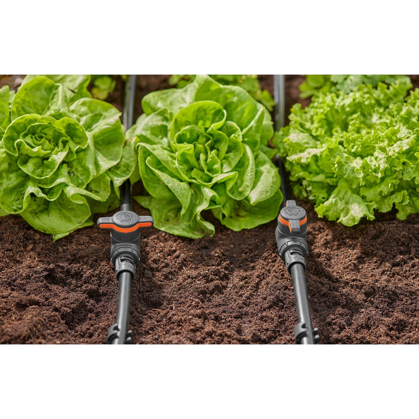 Gardena micro-drip-system afsluit- en reguleerventiel 13 mm (1 2 ) (grijs oranje)