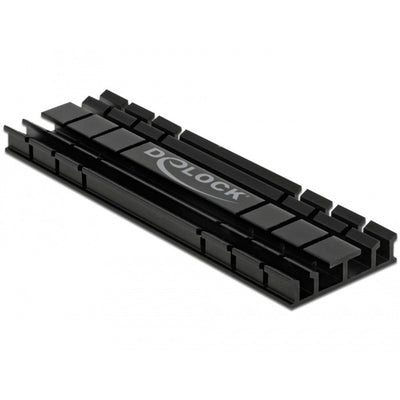 Delock heatsink flat 70 mm voor m.2 module (zwart)